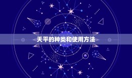 天平的种类和使用方法(选择与使用天平的方法)