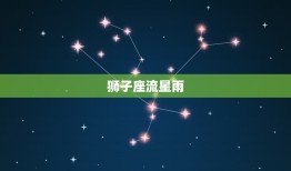 狮子座流星雨 于什么轨道之间，2023 年流星雨时间表