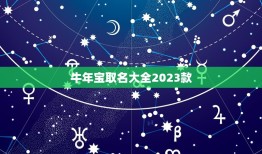 牛年宝取名大全2023款，2023年，牛年宝姓名。王䒜䒜名字怎