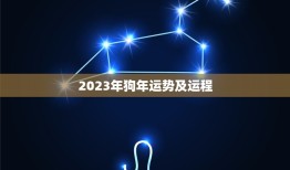 2023年狗年运势及运程，2023年狗年运势及运程每月运程