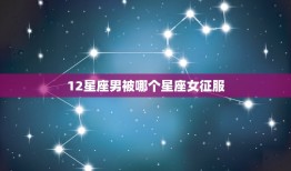 12星座男被哪个星座女征服，12星座男注定爱上哪个星座女