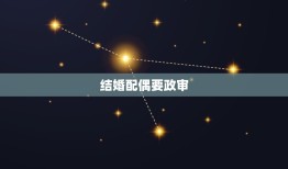 结婚配偶要政审，有结婚后考上的吗？政审时是否要提供配偶无犯