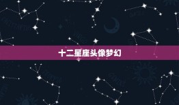 十二星座头像梦幻，十二星座梦幻公主图片