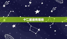 十二星座有哪些，十二星座情侣配对表