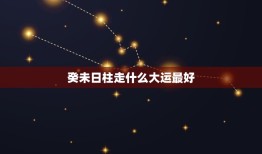 癸未日柱走什么大运最好，癸未大运是属于什么