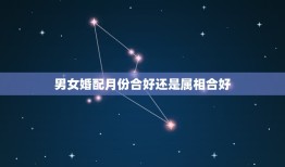 男女婚配月份合好还是属相合好，婚配以属相为准还是以时辰为准你好？