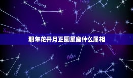 那年花开月正圆星座什么属相，《那年花开月正圆》的真实身份是什么