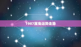 1987属兔运势走势(兔年运势大介绍)