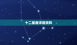 十二星座详细资料，十二星座谁的字最漂亮