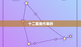 十二星座代表的，12星座死后变成啥