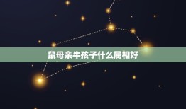 鼠母亲牛孩子什么属相好，属鼠母亲属牛，孩子属什么好