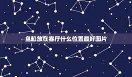 鱼缸放在客厅什么位置最好图片，鱼缸摆放在客厅什么位置最好？