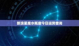 新浪星座水瓶座今日运势查询，水瓶座2023 年全年运势