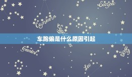 车跑偏是什么原因引起，方向盘不正微偏怎么调