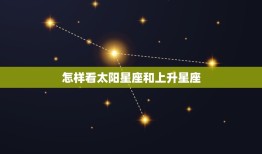 怎样看太阳星座和上升星座，巨蟹上升星座是什么