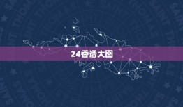 24香谱大图，求24香谱，图