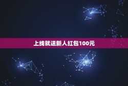 上线就送新人红包100元，京东金融那个新人红包100的领了，按照流程也