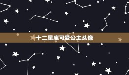 十二星座可爱公主头像，十二星座的公主礼服