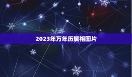 2023年万年历属相图片，一家亲猜一生肖