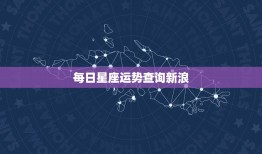 每日星座运势查询新浪，十二星座今日运势查询新浪