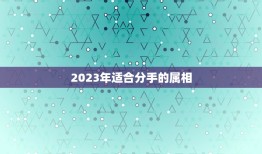 2023年适合分手的属相，2023年近期女孩分手后悔破镜重圆的主动联系