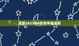 灵筮2023年6月射手座运势