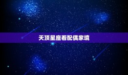 天顶星座看配偶家境，天顶星座看未来另一半