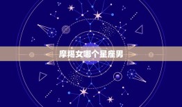 摩羯女哪个星座男(介绍星座匹配是TA)