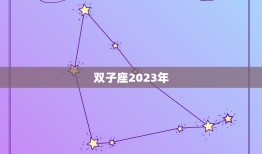 双子座2023年，双子座今日运势