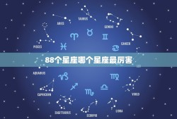 88个星座哪个星座最厉害，十二星座史上最全排名