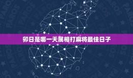 卯日是哪一天属相打麻将最佳日子，子日、丑日、寅日、卯日&#8230; &#8230;等