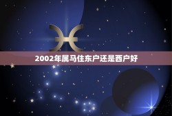 2002年属马住东户还是西户好(如何选择居住地)