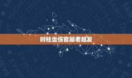 时柱坐伤官越老越发