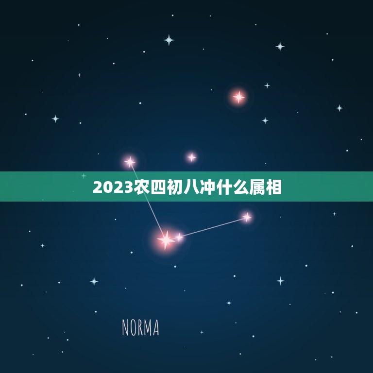 2023农四初八冲什么属相，2023年躲星生肖对照表