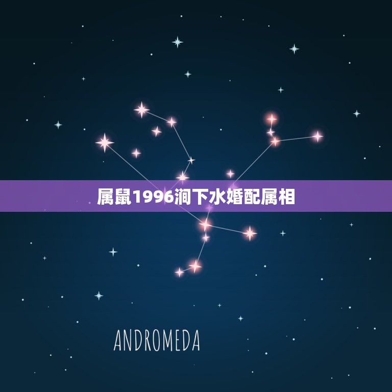 属鼠1996涧下水婚配属相，95年猪和96年鼠婚姻相配吗