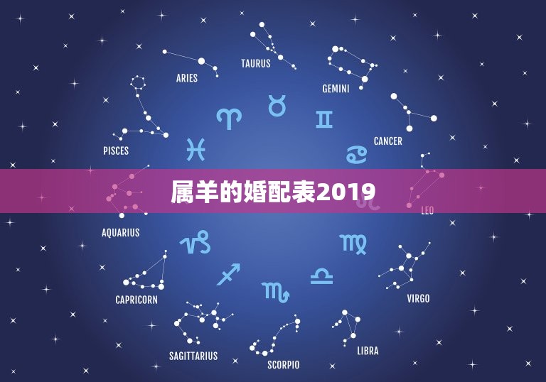 属羊的婚配表2019，属羊2019年运势及运程