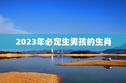 2023年必定生男孩的生肖，2023年必离婚生肖男