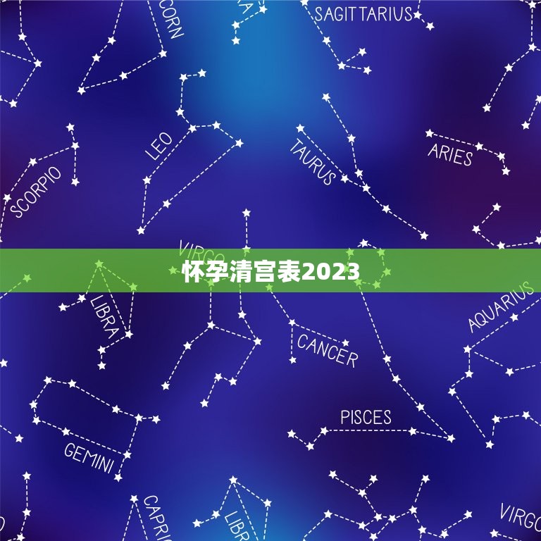 怀孕清宫表2023，清宫图2023年生男生女表怎么算