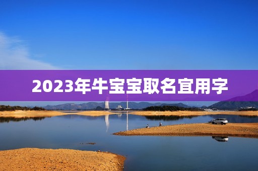 2023年牛宝宝取名宜用字，牛年宝宝名字大全2023有寓意