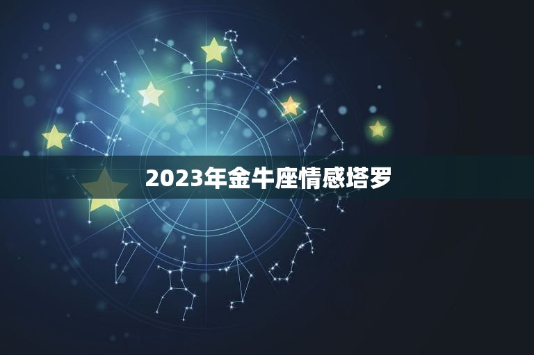 2023年金牛座情感塔罗，2023年4月金牛座感情劫是哪个星座 双子t