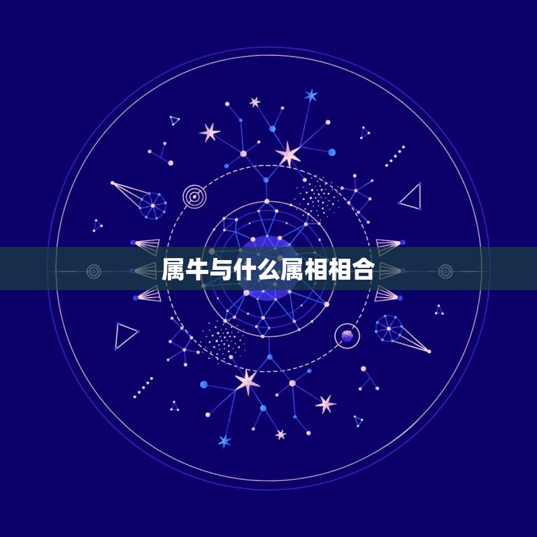 属牛与什么属相相合，属牛的属相和什么属相最合的来