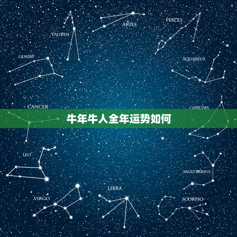 牛年牛人全年运势如何，2009年牛年属牛运程