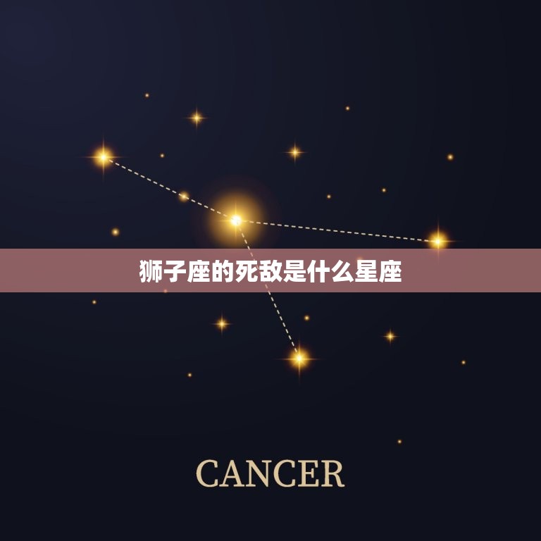 狮子座的死敌是什么星座，和狮子座犯冲的星座