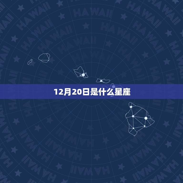 12月20日是什么星座，摩羯座男生性格