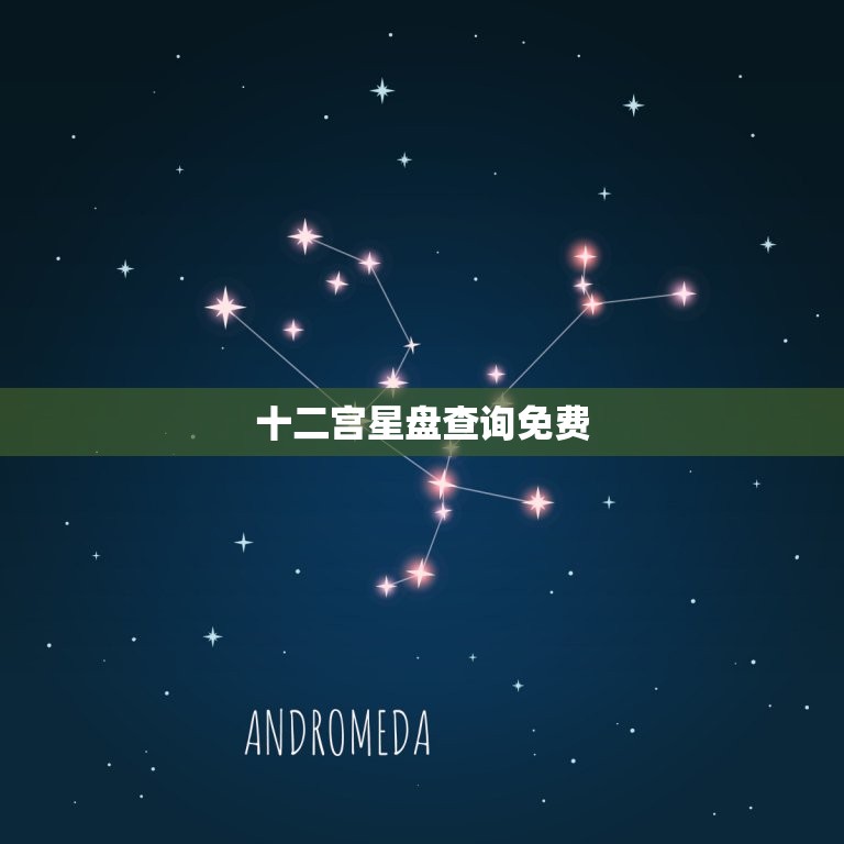 十二宫星盘查询免费，上升星座查询测算