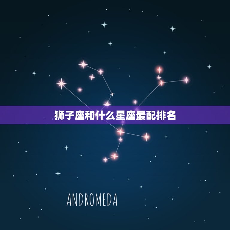 狮子座和什么星座最配排名，狮子男喜欢一个人的表现