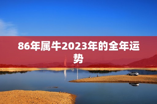 86年属牛2023年的全年运势，86年属牛2023年运势及运程每月运程