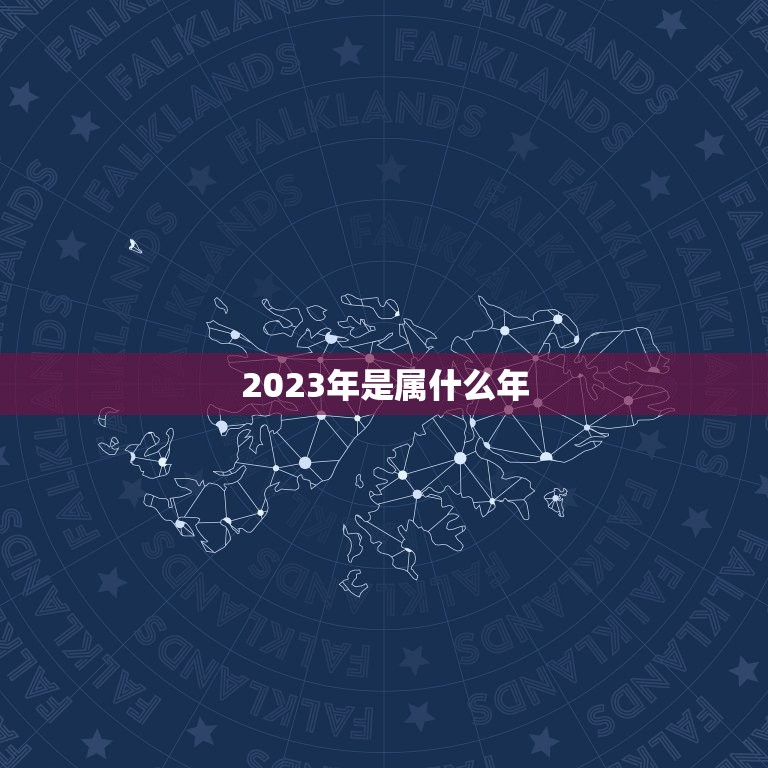 2023年是属什么年