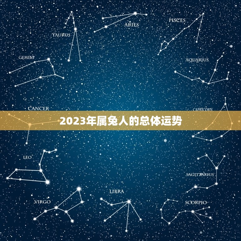 2023年属兔人的总体运势